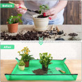 Green Large Repotting Mat for Indoor Plant Transplanting Gardening Gifts for Women & Men garden bonsai tools